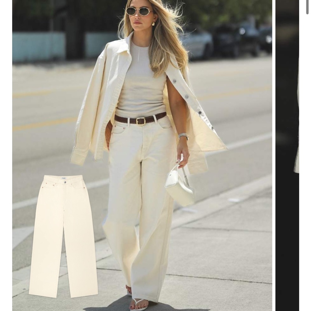 NWOT Parke x Aureum Wide Leg Jean